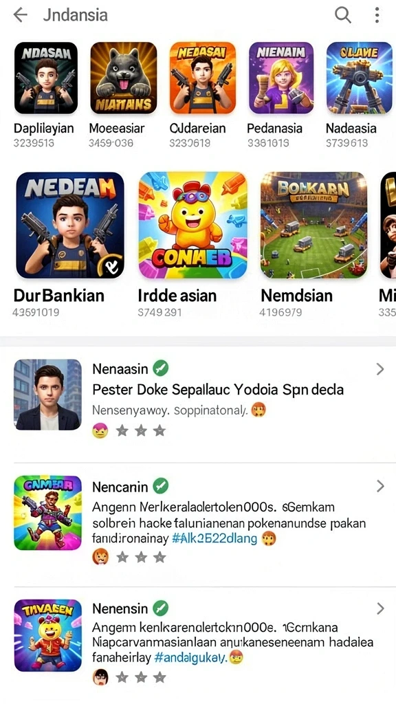 789rp - Ilustrasi aksi seru dalam mode pertempuran.