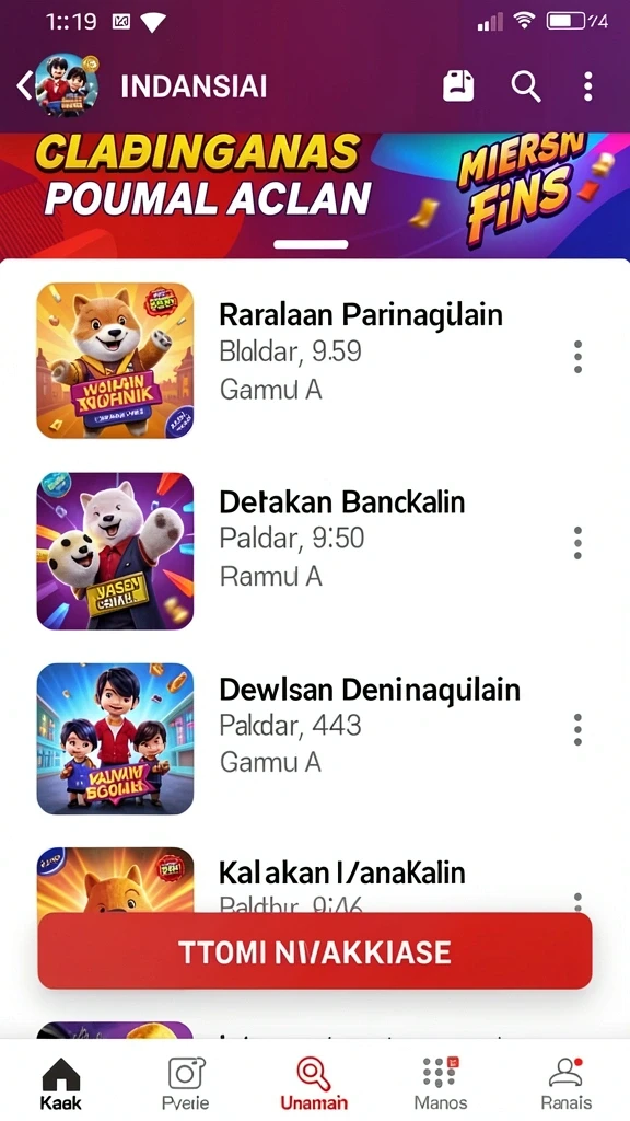9win - Tampilan antarmuka yang menarik dan mudah dipahami.