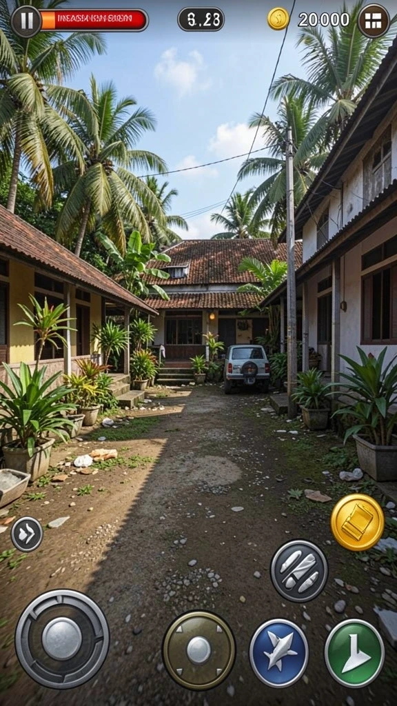 dewanusa - Tangkapan layar menampilkan pemandangan dunia fantasi yang memukau.