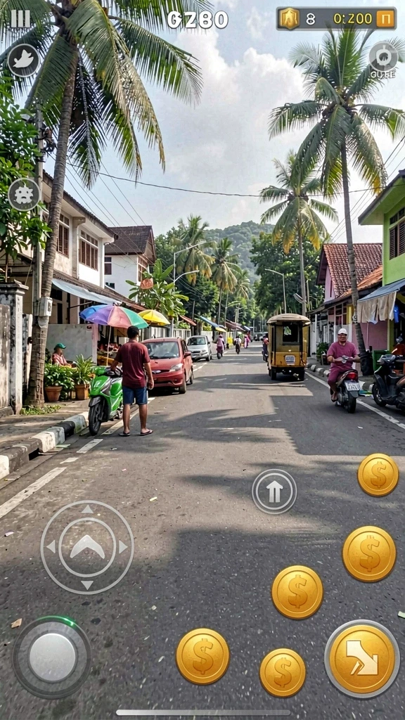 dunia77 - Tampilan menu utama yang menarik dan user-friendly.
