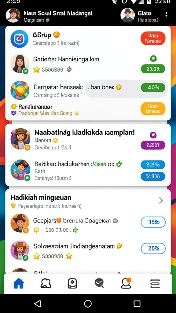 gogorummy - Tampilan awal GOGORUMMY yang menarik dan user-friendly.
