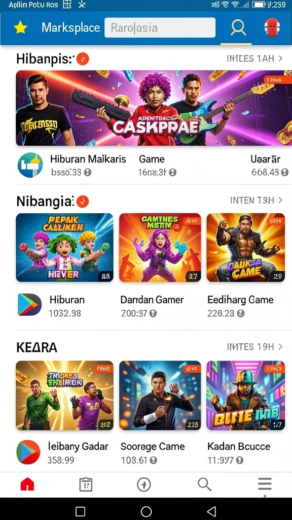 grabwin - Tampilan awal aplikasi GRABWIN yang menarik.